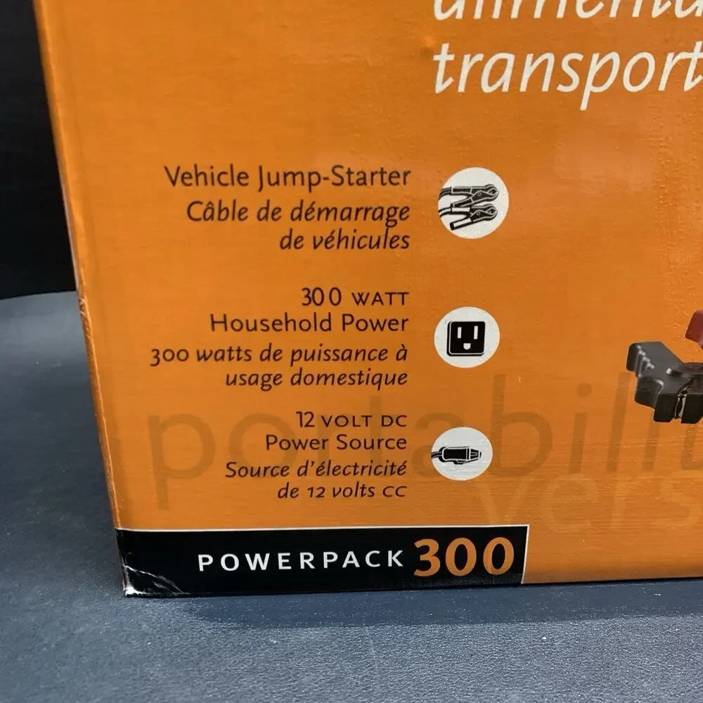 Xantrex Power Pack 300 Watt Portable Power Unit 12 Volt Vehicle Jumper